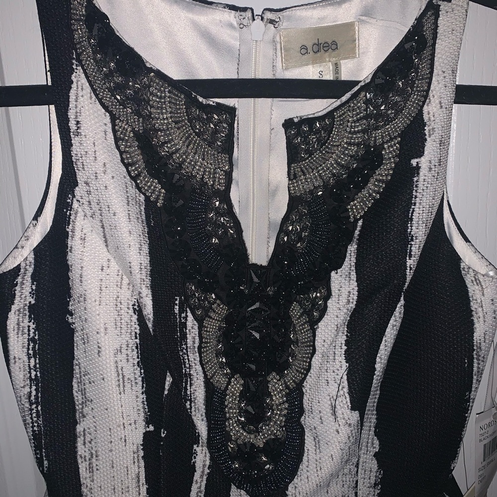 Brand New Embroidered Cocktail Dress